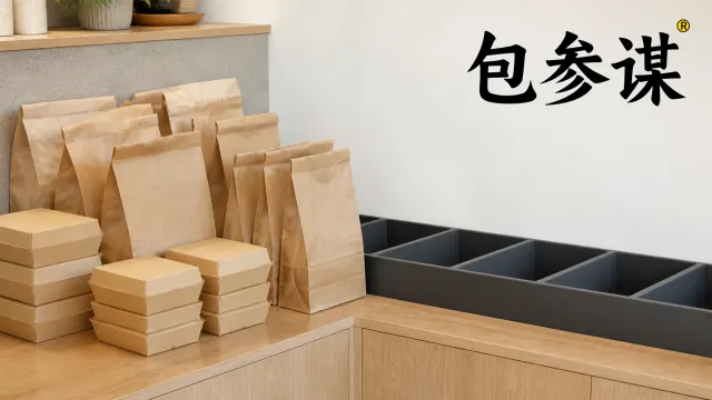 餐饮门店打包区与自取区的动线与陈列状态